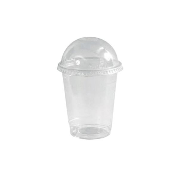 VASO CON TAPA DOMO 14 ONZAS