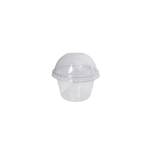 VASO CON TAPA DOMO CUPCAKE 7 ONZAS