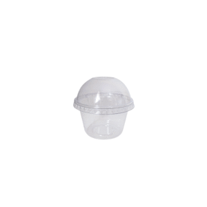 VASO CON TAPA DOMO CUPCAKE 5 ONZAS