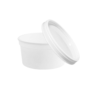 ENVASE BLANCO DE PLÁSTICO 1/2 LITRO