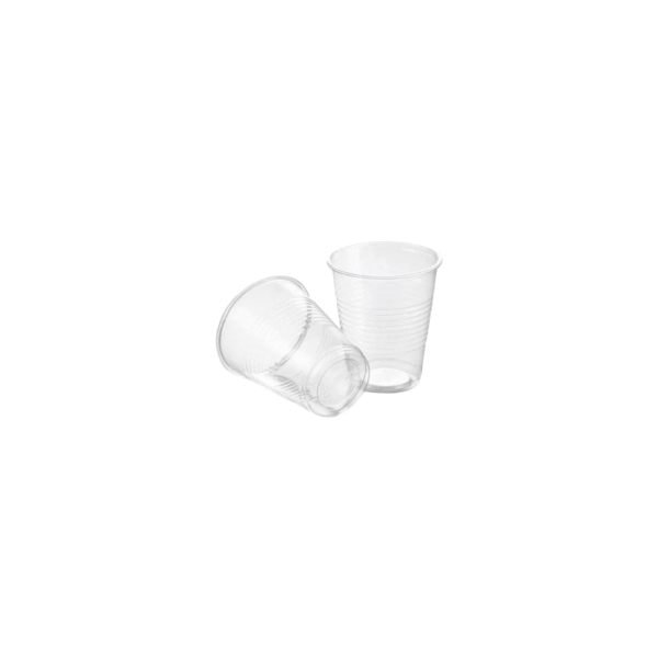 VASOS DESCARTABLES 5 ONZAS TRANSPARENTES