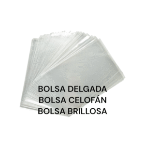 BOLSA POLIPROPILENO 10 x 15 x 1