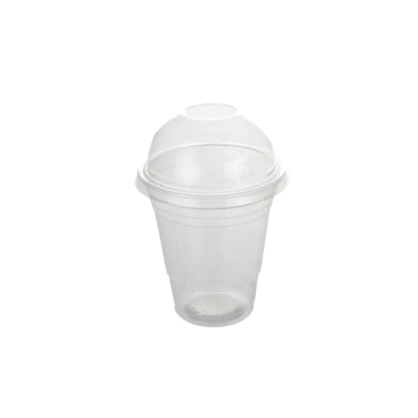VASO CON TAPA DOMO 12 ONZAS